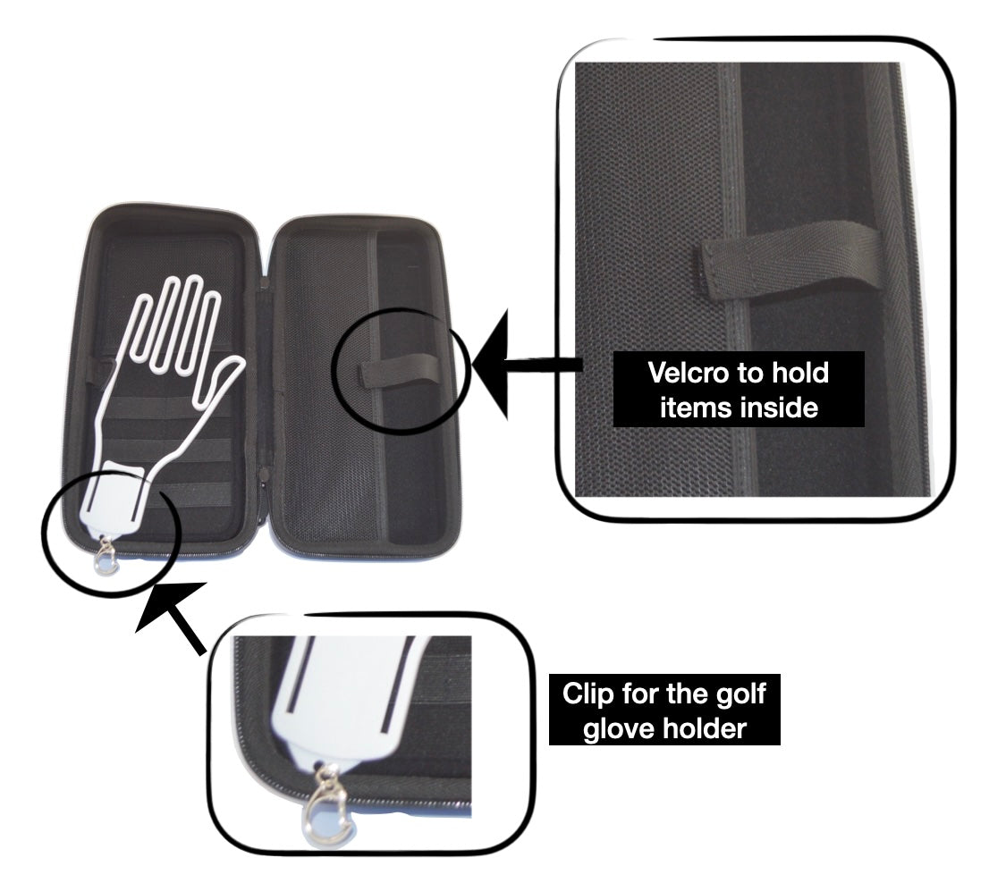Ladies Golf Accessories Case - Baby Pink